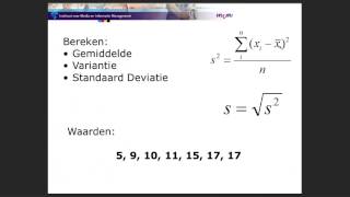 Uitleg standaard deviatie variantie gemiddelde berekenen van een populatie [upl. by Nade]