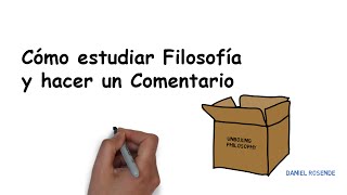 Cómo estudiar Filosofía [upl. by Arabel]