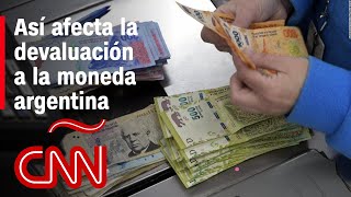 Peso argentino moneda con menor valor en la región [upl. by Enimrej974]