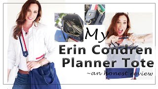 Erin Condren Planner Tote  a Honest and Thorough Review [upl. by Hadeis]