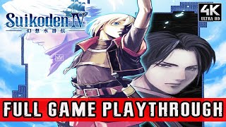 SUIKODEN 4 2004  100 FULL GAME  108 STARS OF DESTINY WALKTHROUGH【4K UHD】NO COMMENTARY [upl. by Eirb38]