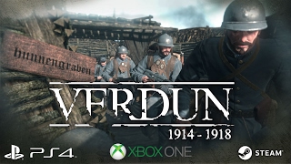 Verdun Game Trailer 2017  PCXB1PS4 [upl. by Emolas888]