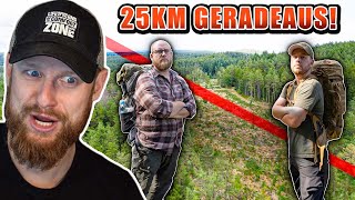 48H Durchschlageübung  25km Geradeaus mit Overnighter  Fritz Meinecke reagiert [upl. by Egas351]