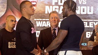 TEMPORARY CEASEFIRE • Fabio Wardley vs David Adeleye • FACEOFF  Frank Warren amp TNT [upl. by Obellia]