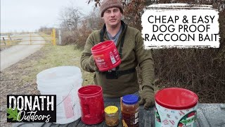 The BEST Homemade Raccoon BAIT I Have Ever Used [upl. by Woodley]