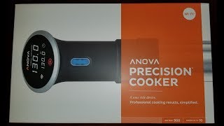 Anova Sous Vide Precision Cooker Wifi 900 Watt Version  Setup First Impression and Review [upl. by Hniv810]