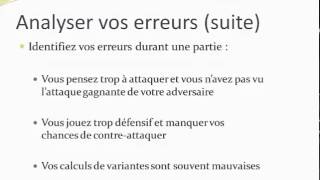 Comment saméliorer aux échecs [upl. by Eelyk]