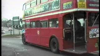 Routemasters on Route 159 to Godstone Garage [upl. by Adrianne]