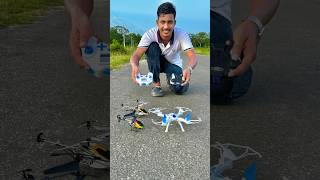 Remote control 2 Helicopter VS 1 RC Drone [upl. by Rialc]