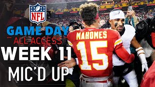 NFL Week 11 Micd Up quotyou just won us the game boyquot  Game Day All Access [upl. by Eremahs]