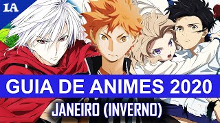 NOVOS ANIMES DE JANEIRO 2020 E Continuações  Guia de Temporada [upl. by Ula91]