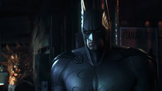 Batman Arkham Knight first few mins with Val Kilmer Batman Forever 1995 Sonar batsuit MOD [upl. by Glory]