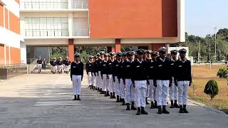 Double march and holding BMAP 2nd batch senior cadets Bangladesh Marine Academy Pabna [upl. by Eelyam]