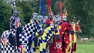 Jousting at Hever Castle [upl. by Ennywg]