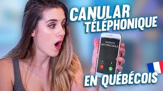 PIÉGER DES FRANÇAIS EN QUÉBÉCOIS et je trouve lamour Canular téléphonique  DENYZEE [upl. by Razaile182]