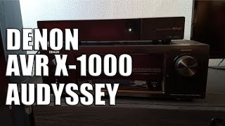 Denon X1000 Audyssey Einmessung durchführen [upl. by Viveca379]