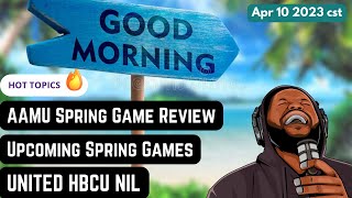 MIDDAY SHOWALABAMA AampM SPRING GAME REVIEW amp More  OFFSCRIPT LIVE [upl. by Tserof641]