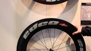 Triathlon Show London 2015  Edco AeroSport wheels [upl. by Aronle]