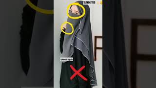 niqab Hijab correct mashAllah ❤️ niqab hijab muslimgirl islamic hijab follow subscribe [upl. by Ayardna621]