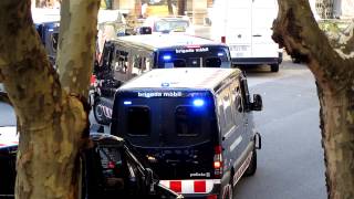 Riot police Mossos dEsquadra Catalonia police 40 [upl. by Brentt904]