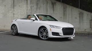 2017 Audi TT Convertible Review  AutoNation [upl. by Knowles265]