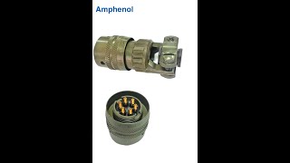 Amphenol connector with cable assembly [upl. by Chitkara]