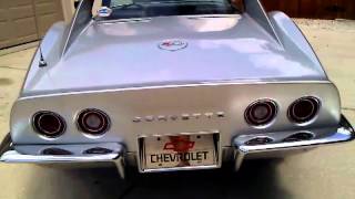 1969 Silver Corvette 350350 [upl. by Lounge]