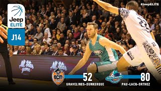 GravelinesDunkerque vs PauLacqOrthez  J14 Jeep® ÉLITE  21 Décembre 2018 [upl. by Eliseo]