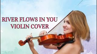 River flows in You  Electric Violin Cover Music Video by Alisa Chenko [upl. by Ragan]