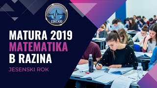 Matura 2019  Matematika B razina jesenski rok [upl. by Bound922]