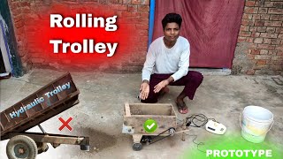 Rolling Trolley Prototype Full Video [upl. by Belac]