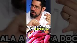 Benefícios da Batata Doce Crua saude dica [upl. by Faunia]