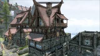 Aldmeri Proudspire TNF Remaster  ThalmorThemed Skyrim Special EditionAE Player Home [upl. by Adnopoz487]