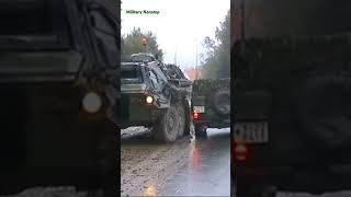 Das war knapp  Transportpanzer 1A6 Fuchs beim sliden shortsvideo shorts shortsfeed tank [upl. by Thorlie]