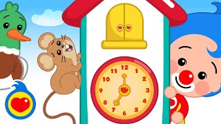 Hickory Dickory Dock ⏰ Kids Songs ♫ Plim Plim  The Kindness Hero [upl. by Cohe10]