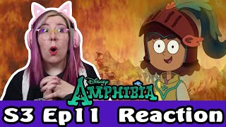 EVERYTHING IS FINE  Amphibia Season 3 Episode 11 Reaction  Zamber Reacts [upl. by Suirauqram314]