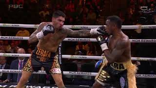 KNOCKOUT  Erislandy Lara vs Michael Zerafa Highlights [upl. by Yelrah]