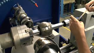 EFCO Rotago  Ball Valve Lapping Machine up to 300 mm [upl. by Nallid]