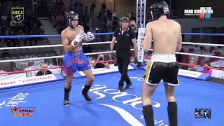 Junior Amateur Kickboxing Fight 71KG [upl. by Adelle]