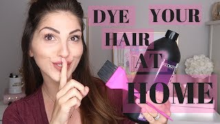 SECRETS FROM A HAIRSTYLIST HOW TO DYE YOUR HAIR AT HOME  TIPS amp TRICKS FOR DYEING YOUR HAIR [upl. by Jeremy]