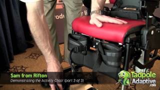 Tadpole Adaptive Rifton Activity Chair featuring Sam 3 of 3 [upl. by Aillimac195]