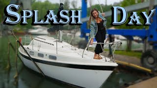 SPLASH DAY In Rain and Lightning  BOAT LIFE [upl. by Consuela]