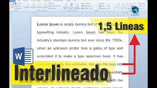 Cómo hacer Interlineado en Microsoft Word  aprende fácil y rápido [upl. by Penn279]