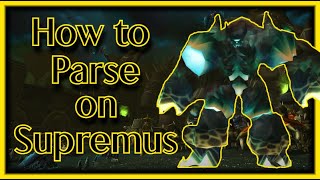 How to do more damage on Supremus in Black Temple  TBC Classic Warlock parsing guide [upl. by Atirahc62]