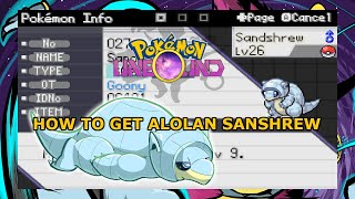 How to get Alolan Sandshrew in Pokemon Unbound GETTING DUCKLETT WITH DEFOG [upl. by Silohcin789]