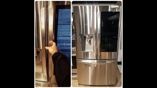 LG Refrigerator Review 30 cu ft InstaView™ DoorinDoor® Stainless Steel [upl. by Adelbert]