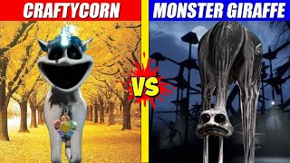 Craftycorn Smiling Critter vs Monster Giraffe  SPORE [upl. by Merkley]