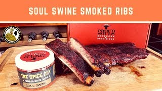 Soul Swine Smoked Ribs on the Pit Barrel Cooker [upl. by Kielty]