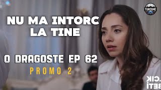 Seriale turcești  O dragoste ep 62 promo subtitrat in română  Șerbet de afine ep 62 PROMO 2 [upl. by Babara839]