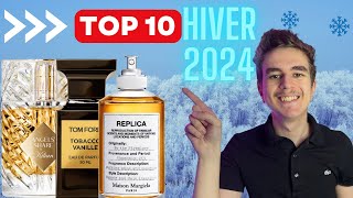 TOP 10 PARFUMS HIVER 2024  Les 10 meilleurs parfums pour Hommes et Femmes [upl. by Ehudd]